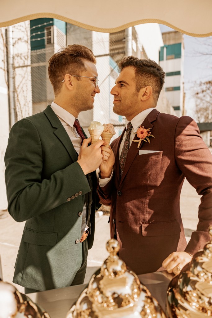New York City ice cream vendor gay marriage